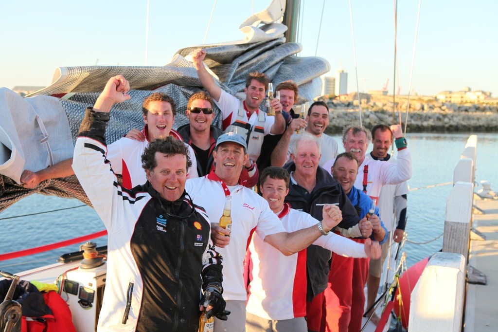 The dockside party after her win continued for some time. - Auto Masters-Redink Homes Geraldton Ocean Classic © Bernie Kaaks - copyright